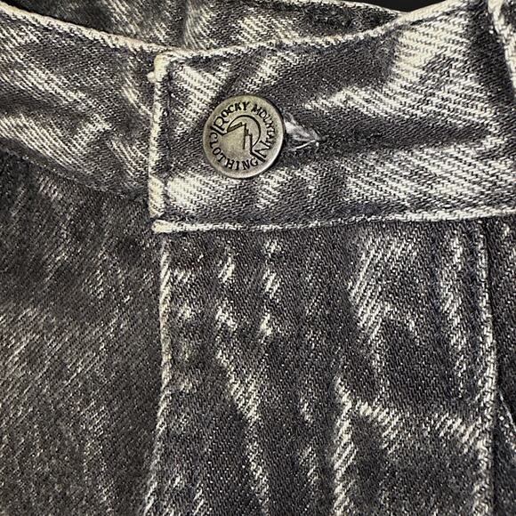 Vintage Rockies Acid Wash High Rise Jeans 80s 90s Gray Western Cowgirl 24 - Picture 6 of 7